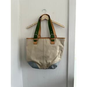 Coach Vintage Cream Tote Bag